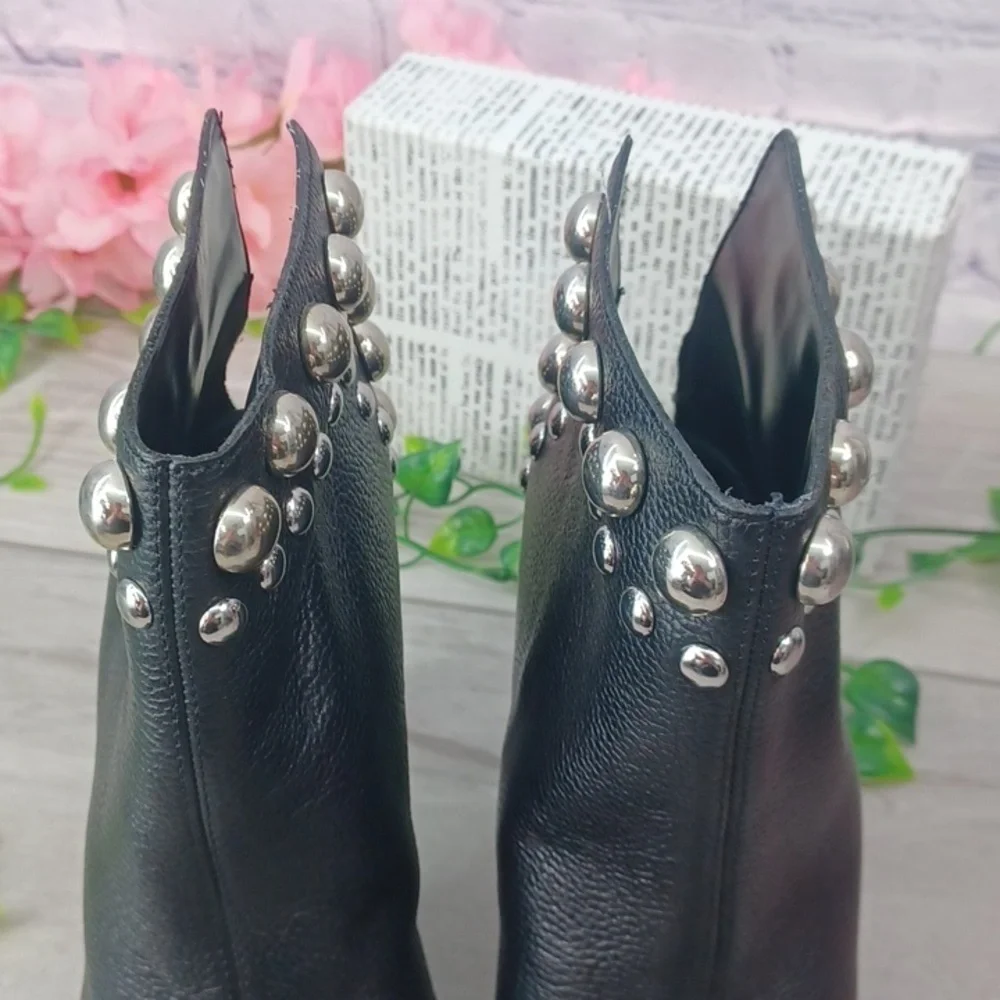 Karl Lagerfeld Bonnie Peep Toe Bootie NWT